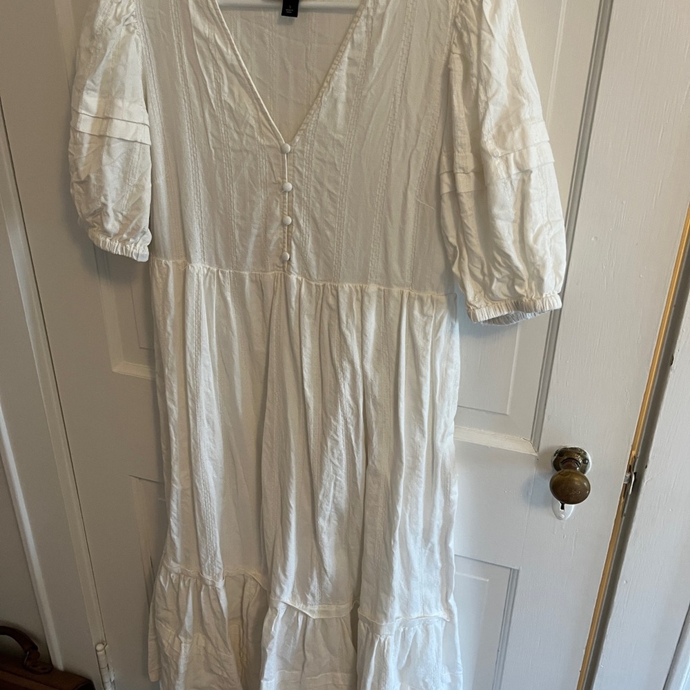 Universal Thread White Midi - S